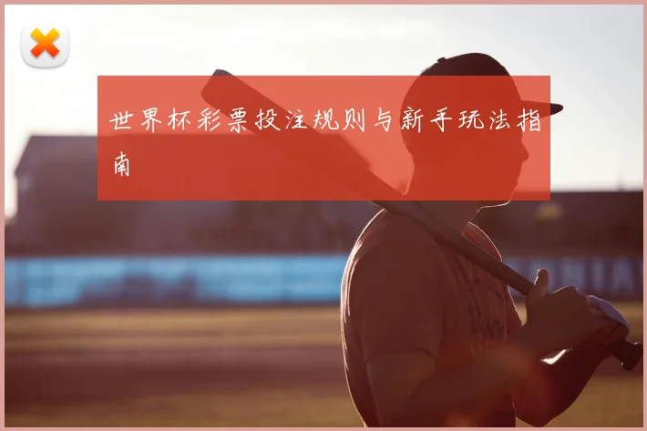 世界杯彩票投注规则与新手玩法指南